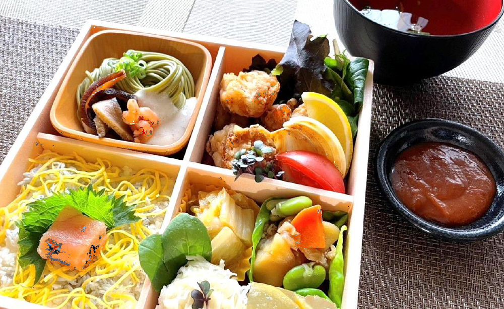 食事の写真