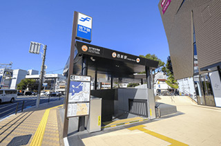福岡市地下鉄｢西新｣駅
