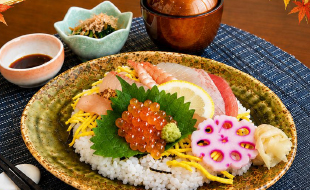 食事の写真